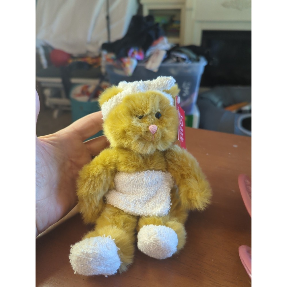 Vintage Russ Berrie & Co. Bubbles Plush Stuffed Bear